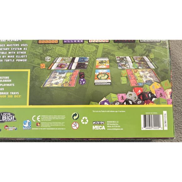 Teenage Mutant Ninja Turtles TMNT Box Dice Masters Wizkids Dice Building Game - Picture 10 of 14